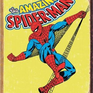 The Amazing Spider-Man Comic Art Poster